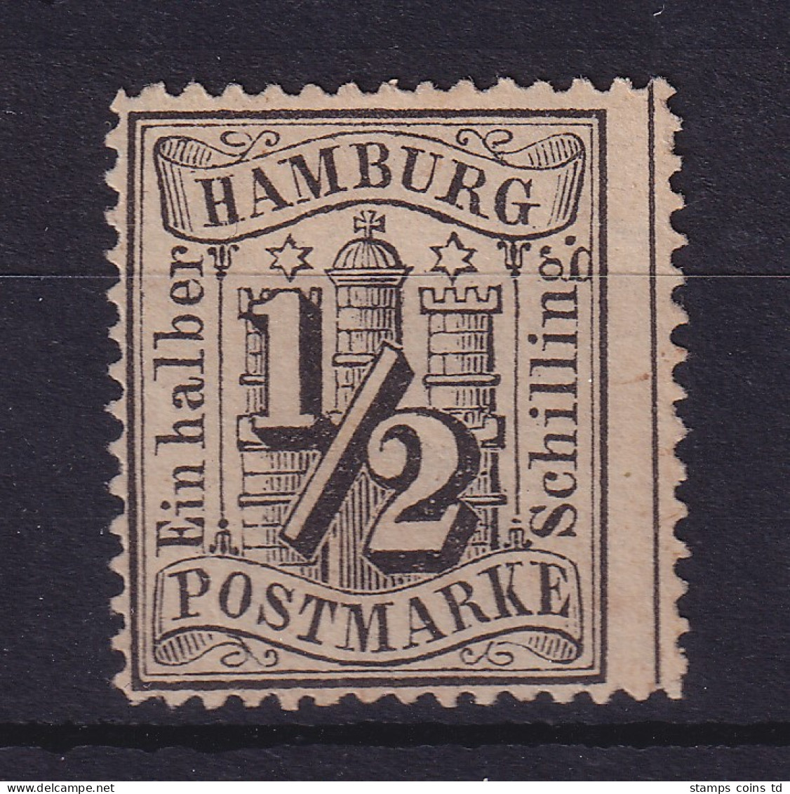 Hamburg 1/2 Schilling 1864  Mi.-Nr. 10 (*) - Hambourg