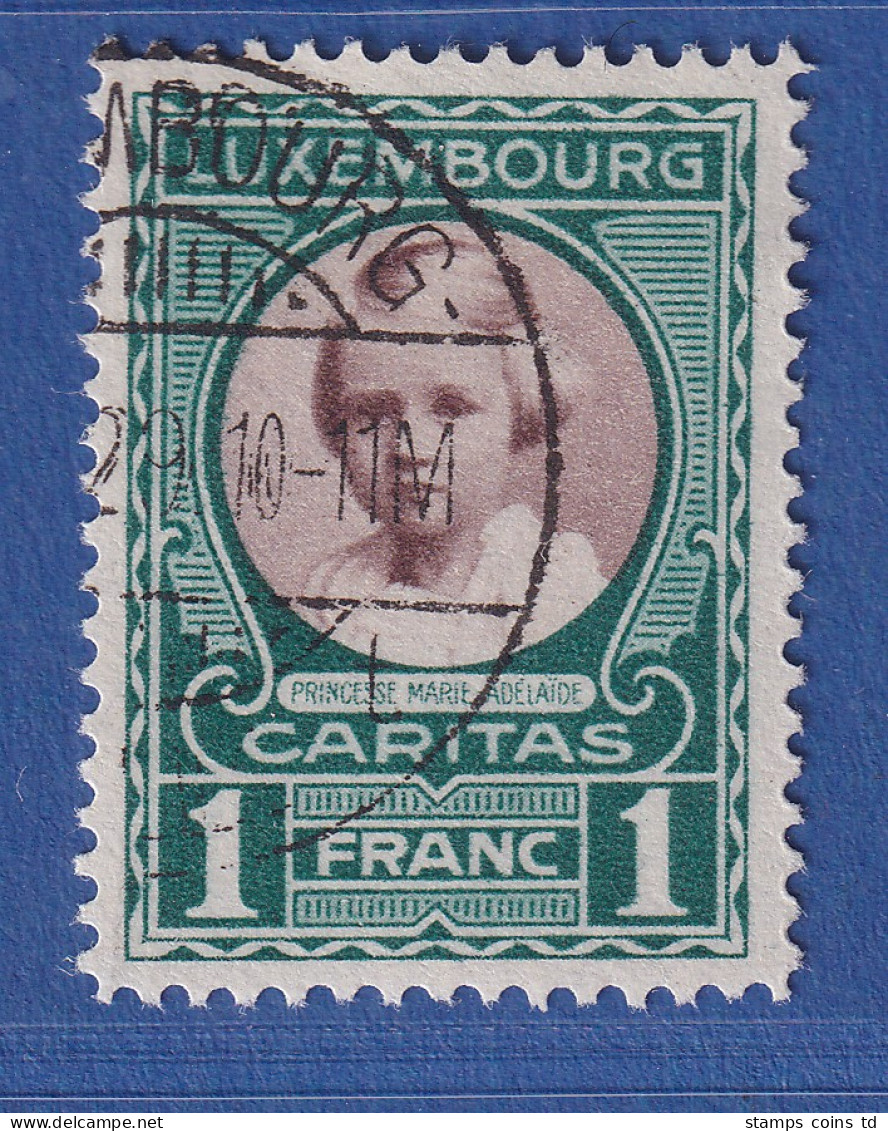 Luxemburg 1928 Kinderhilfe Mi.-Nr. 211 Gestempelt, Geprüft Böttger BPP - Altri & Non Classificati