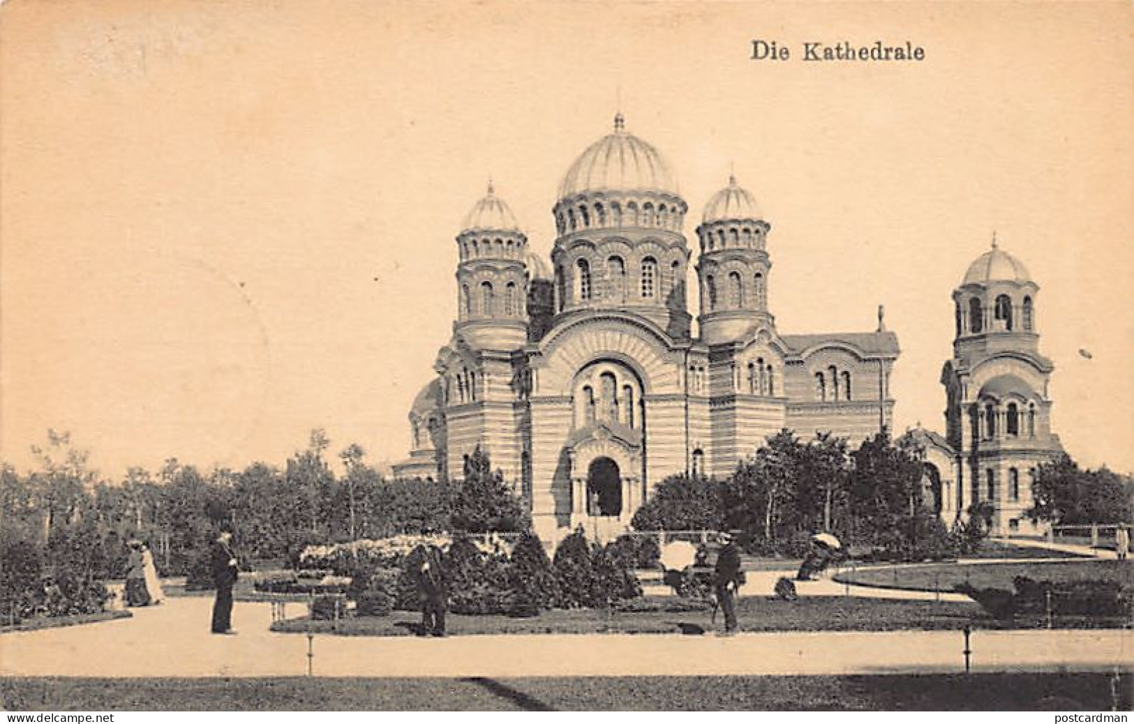 Latvia - RIGA - The Orthodox Cathedral - Cathedral Of The Nativity Of Christ - Publ. Karl Voegels  - Lettonie