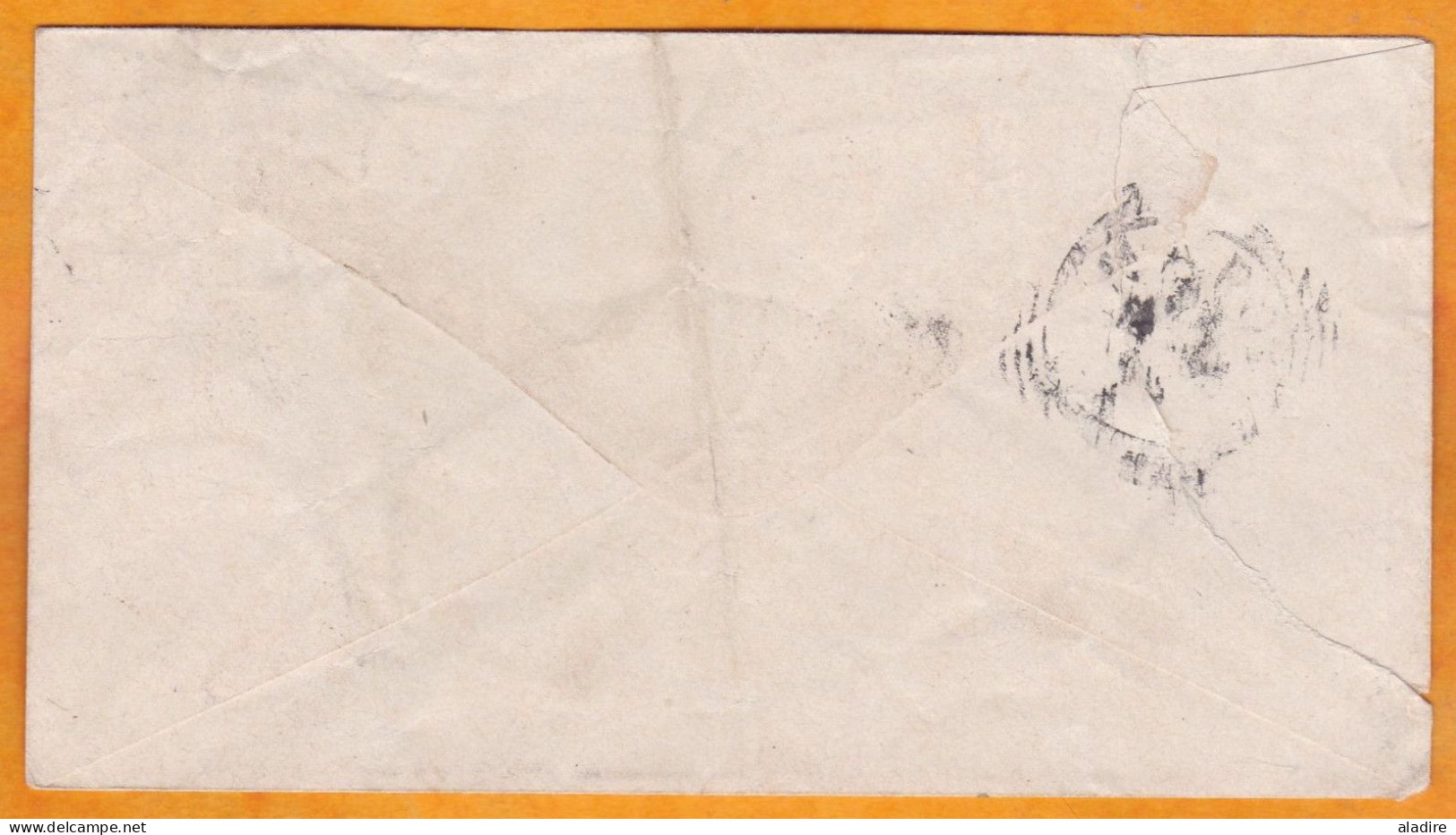 Circa 1885 - Entier Enveloppe 25 Cent De Padang ? Sumatra Indonésie Vers Napoli Naples, Italie - Cad Arrivée - Indes Néerlandaises