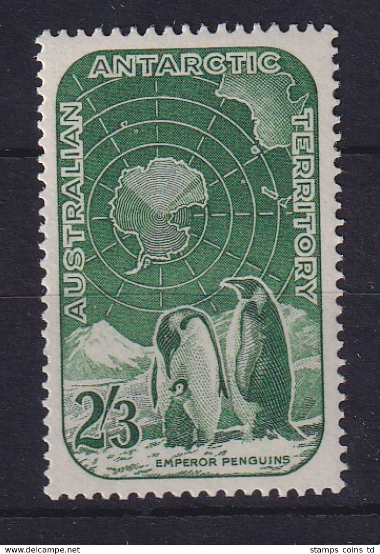 Australische Antarktis 1959 Mi.-Nr. 5 Kaiserpinguine Postfrisch **/ MNH  - Sonstige & Ohne Zuordnung