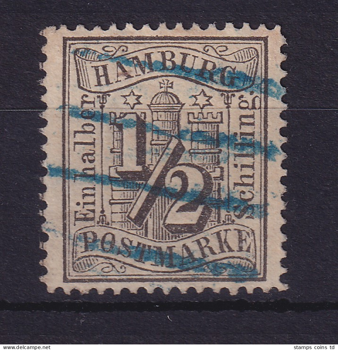 Hamburg 1/2 Schilling 1864  Mi.-Nr. 10 Gestempelt - Hamburg (Amburgo)