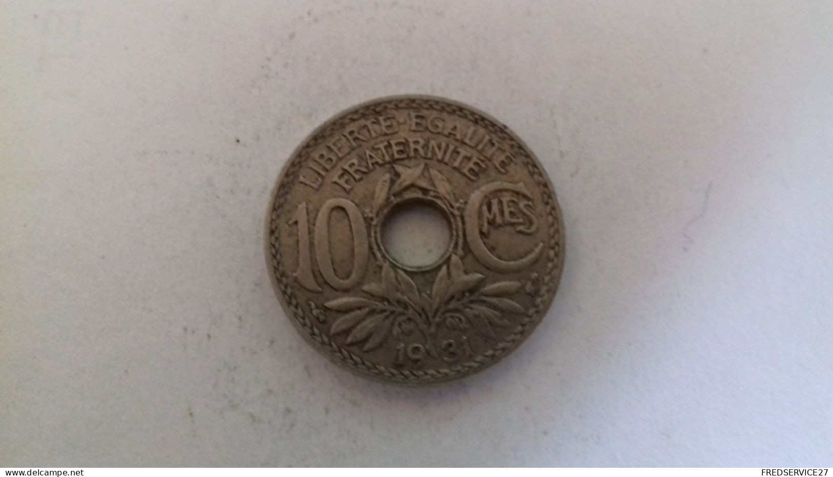 BS6 / 10 CENTIMES LINDAUER  1931 - 10 Centimes