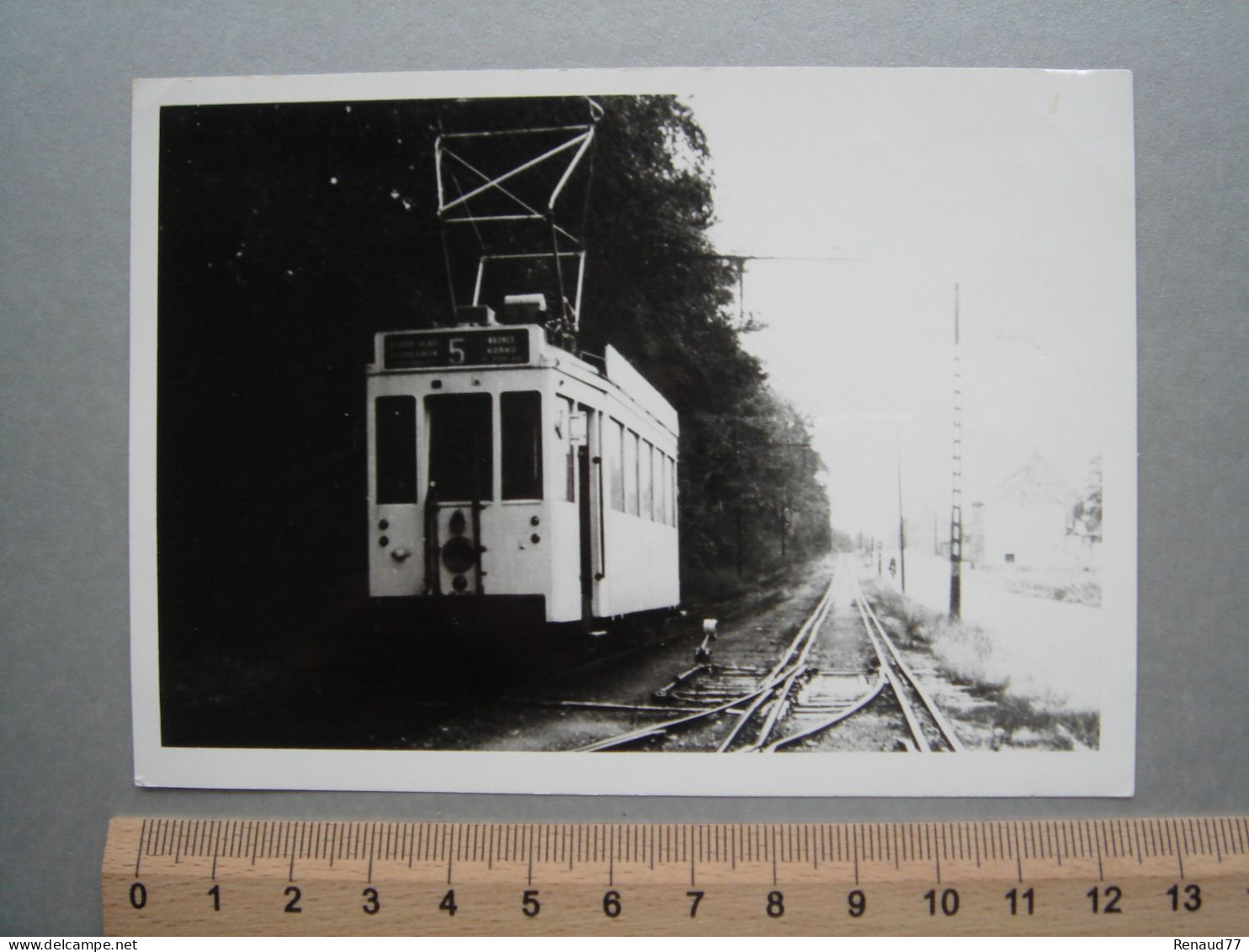 Photo - Quaregnon - Baudour - Lieu à Identifié - Tram - Tramway - Ligne 5 - Quaregnon