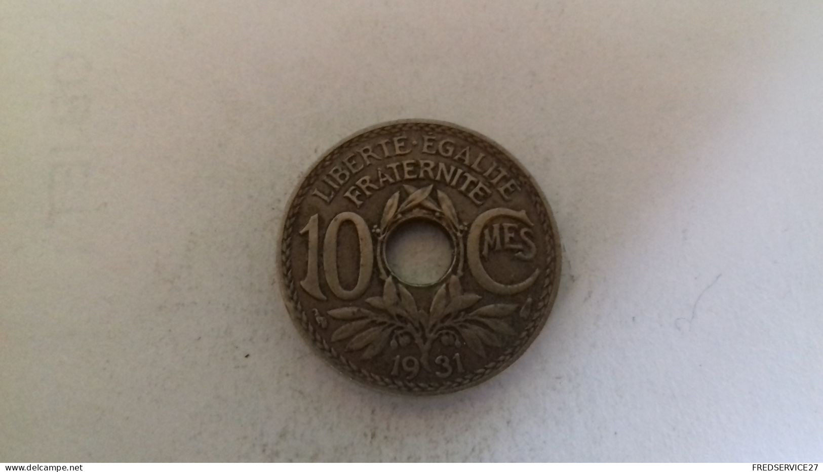 BS6 / 10 CENTIMES LINDAUER  1931 - 10 Centimes