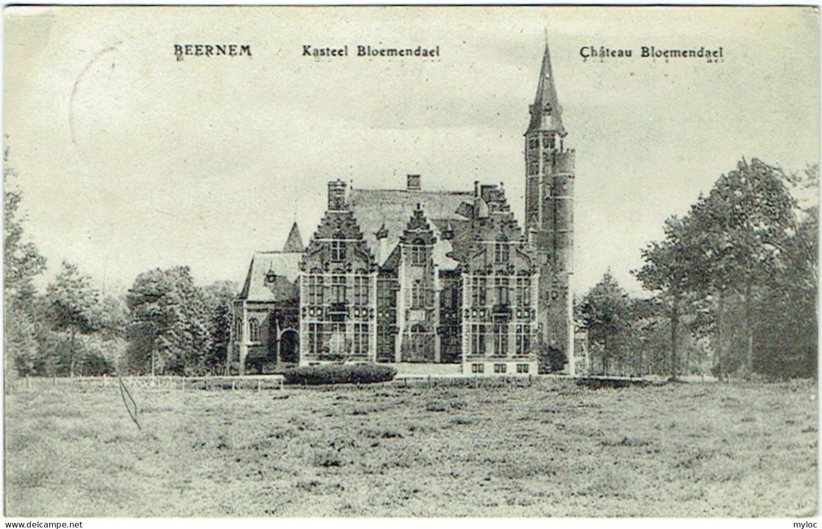 Beernem. Kasteel/Château Bloemendael. - Beernem