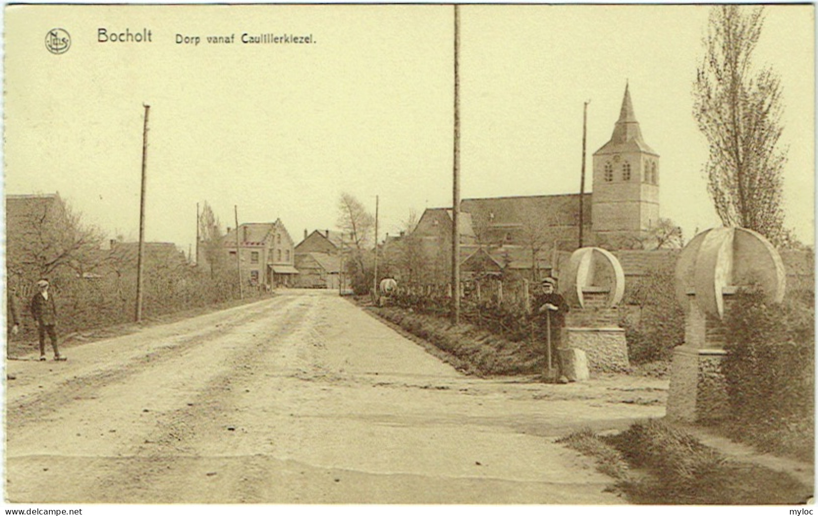 Bocholt. Dorp Vanaf Caulillerkiezel. - Bocholt