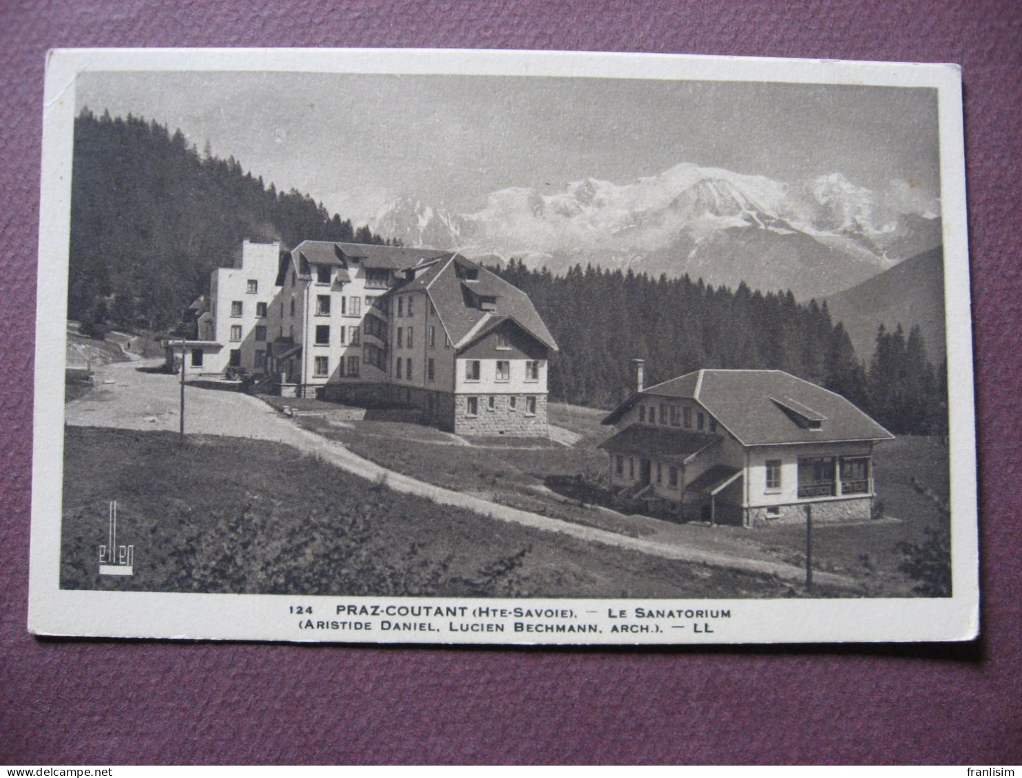 CPA 74 PASSY PRAZ COUTANT Le Sanatorium - Passy