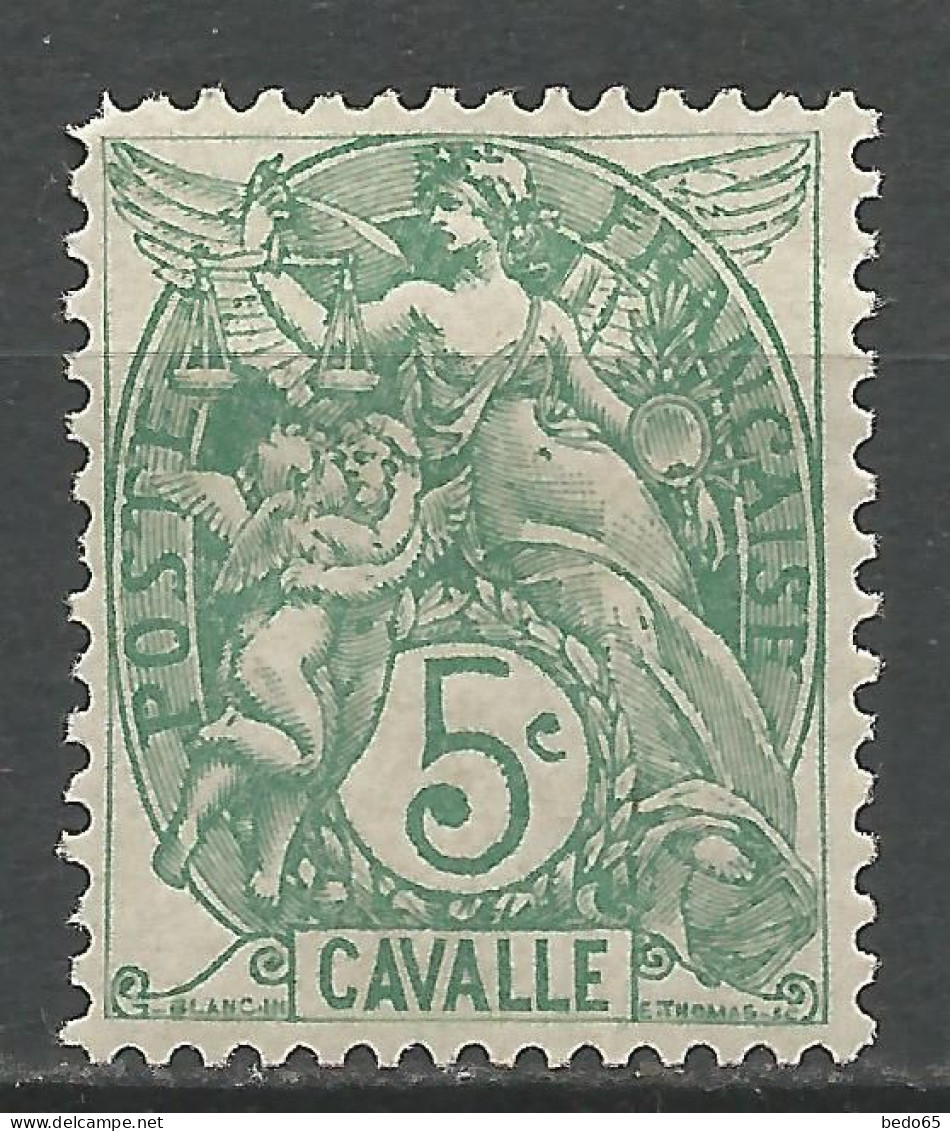 CAVALLE N° 10 NEUF*  CHARNIERE  / Hinge  / MH - Unused Stamps
