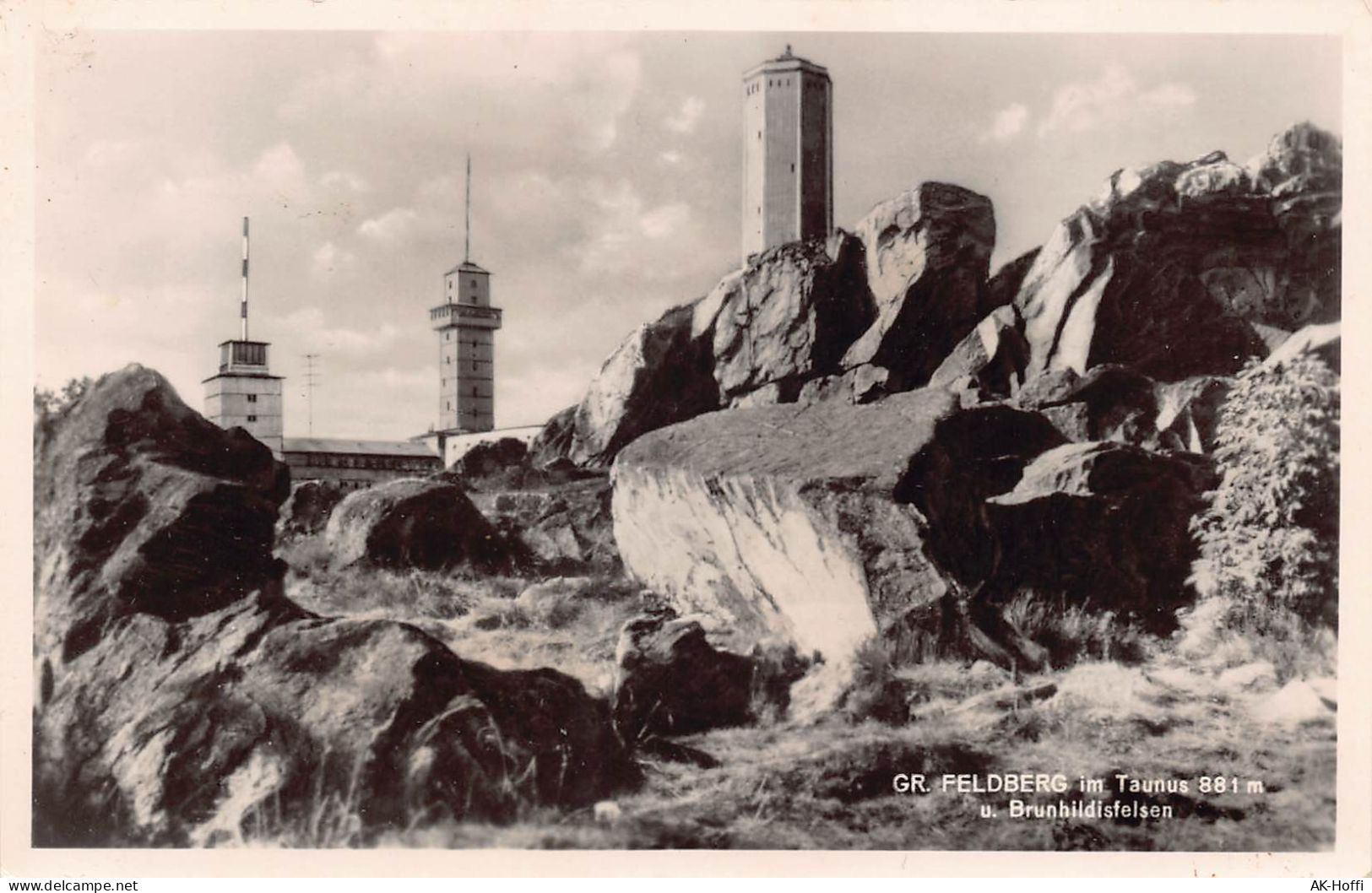 Niederreifenberg Schmitten Im Taunus, Großer Feldberg, Fernseh- Und UKW-Sender, Aussichtsturm - Taunus