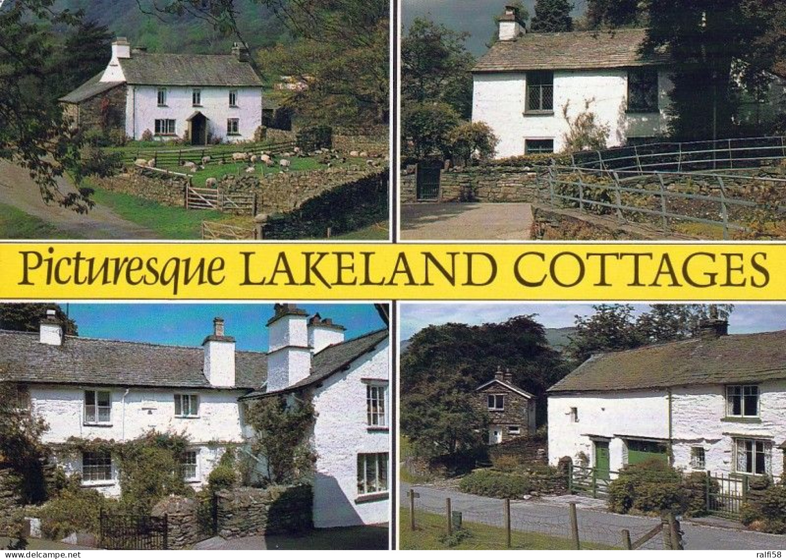 1 AK Irland / Ireland * Picturesque Lakeland Cottages * - Autres & Non Classés