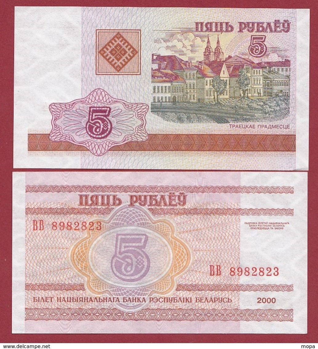 Belarus   5 Rublei  2000 (UNC-NEUF) --(335 BIS) - Wit-Rusland