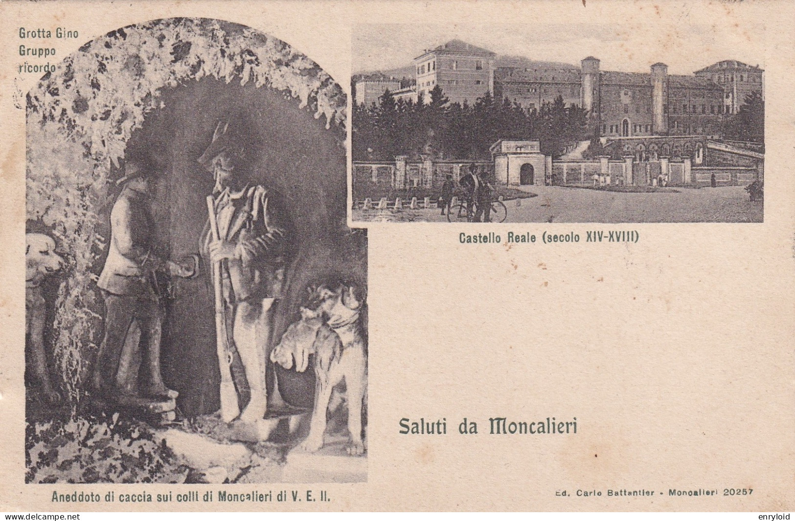 Saluti Da Moncalieri Vedute 1909 - Moncalieri