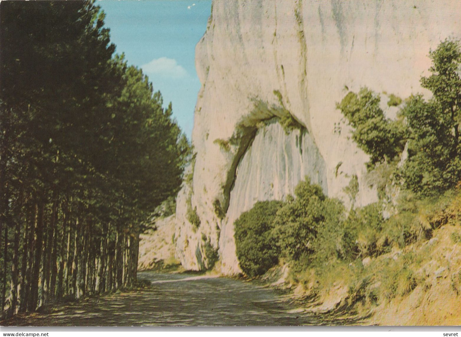 MALAUCENE. - Le Portail Saint-Jean Sur La Route Du MONT-VENTOUX. Cpm Rare - Malaucene