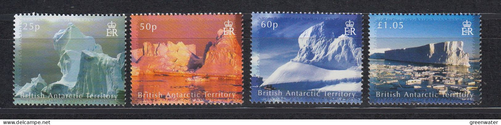 British Antarctic Territory (BAT) Ice Formations 2007 4v ** Mnh (ZO162) - Neufs