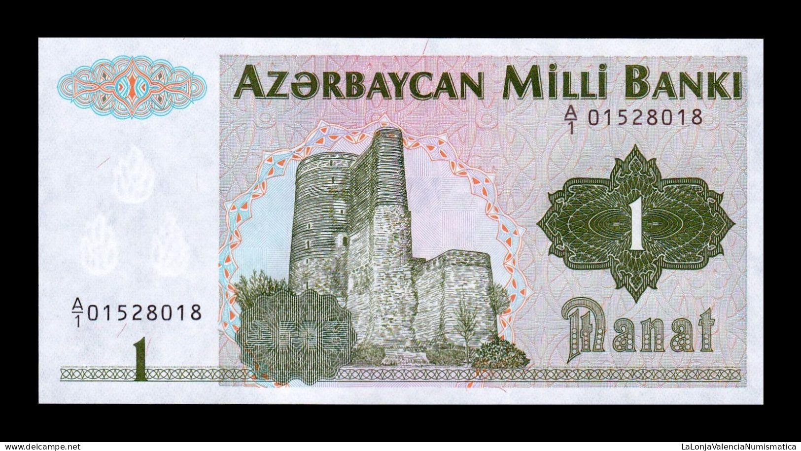 Azerbaiyán Azerbaijan 1 Manat 1992 Pick 11 Sc Unc - Aserbaidschan