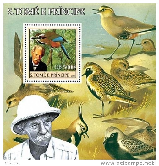 S. Tomè 2003, Birds, Dr. Schweitzer, BF - Albert Schweitzer