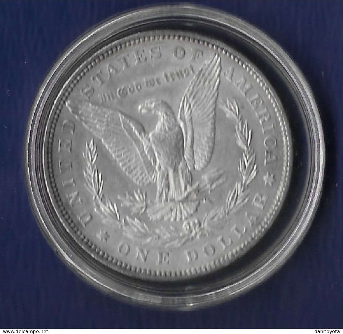 EE.UU AÑO 1884 1 DOLLAR PLATA " MORGAN" PESO 26,8 GR - 1878-1921: Morgan