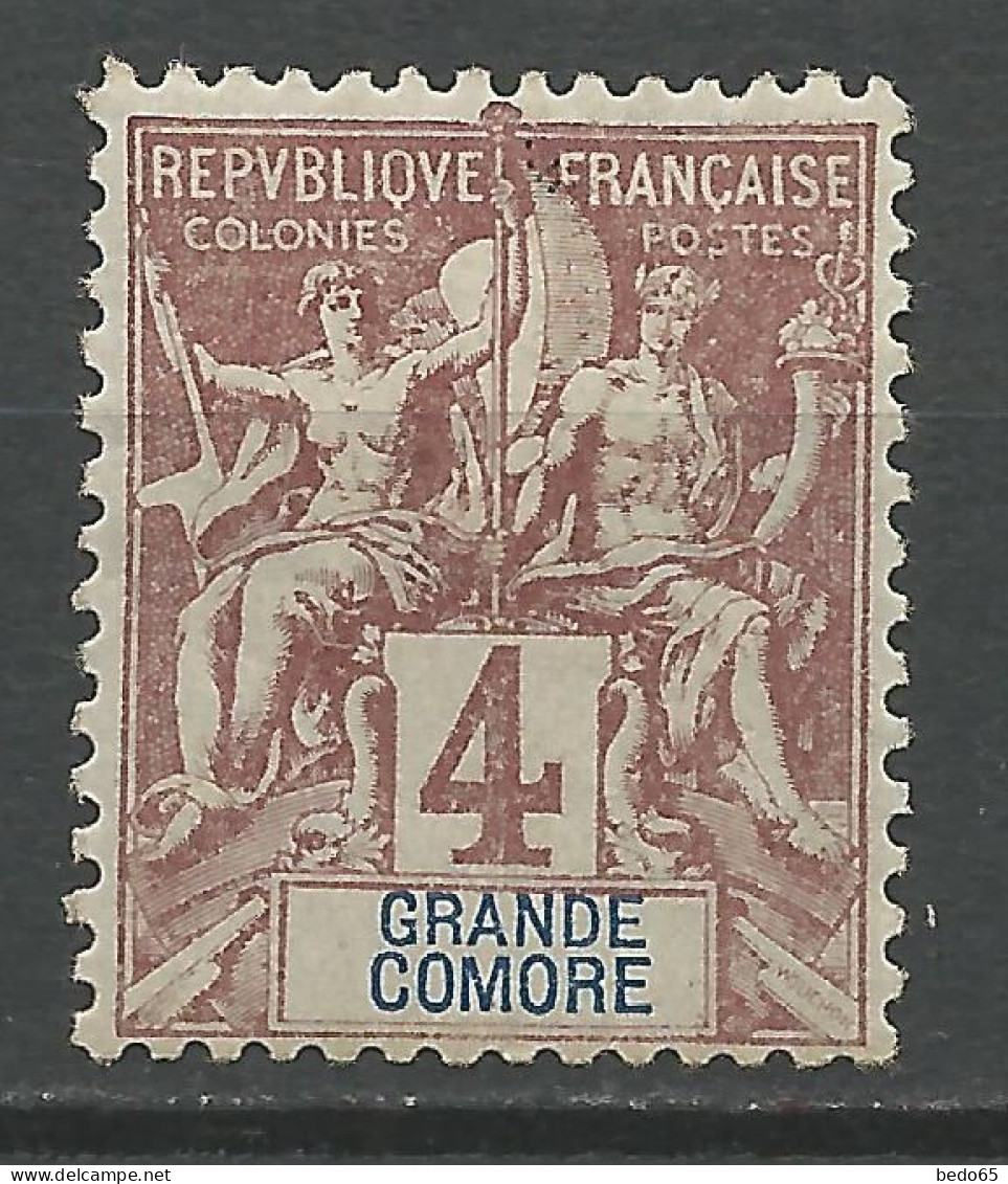 GRANDE COMORE  N° 3 NEUF*  CHARNIERE  / Hinge  / MH - Unused Stamps