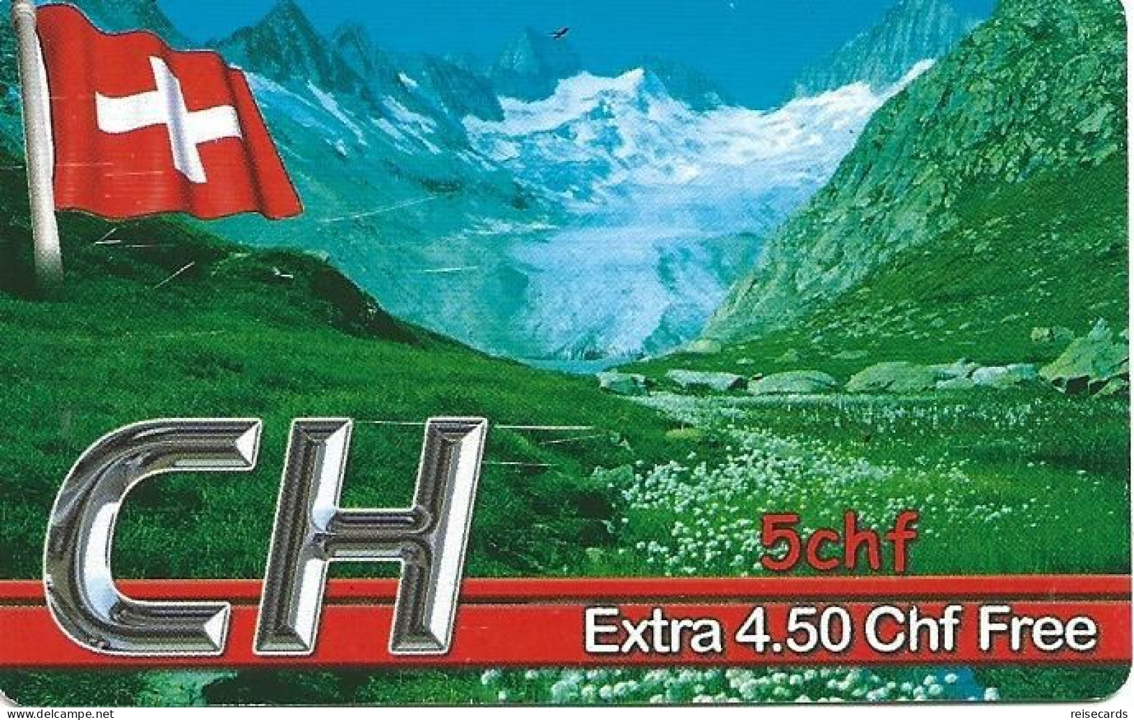 Switzerland Prepaid: CH - Schweizer Fahne - Schweiz