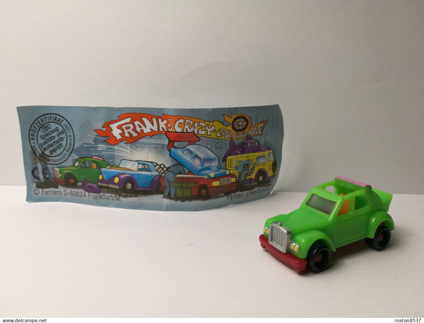 Kinder : 705954   Frank's Crazy-Car-Garage 2003 - 2CV Rolls Spezial + BPZ - Inzetting
