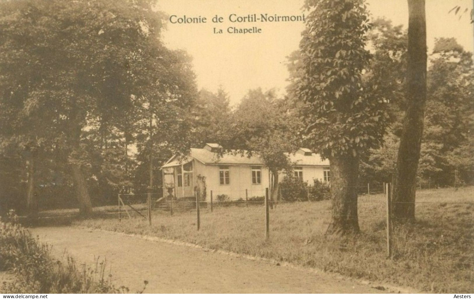 Waals-Brabant; Colonie de Cortil-Noirmont, 12 Cartes Postales différentes - 2 voyagé / 10 non voyagé. (24 scans)