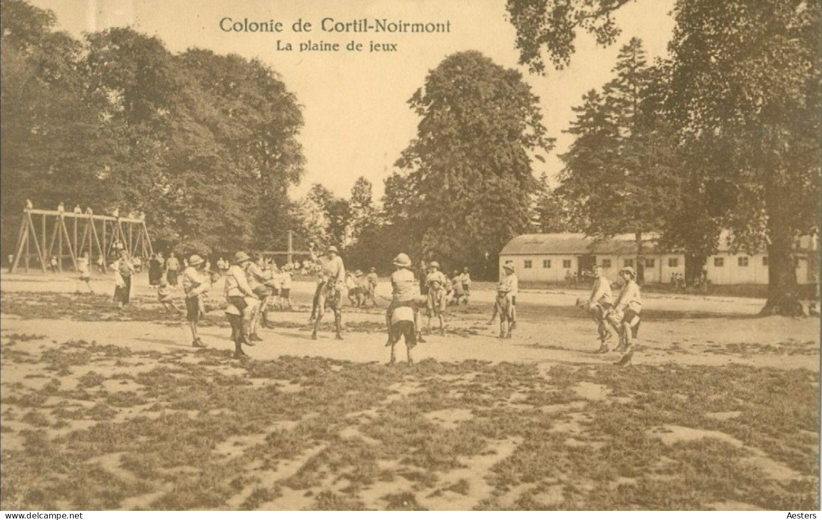Waals-Brabant; Colonie de Cortil-Noirmont, 12 Cartes Postales différentes - 2 voyagé / 10 non voyagé. (24 scans)