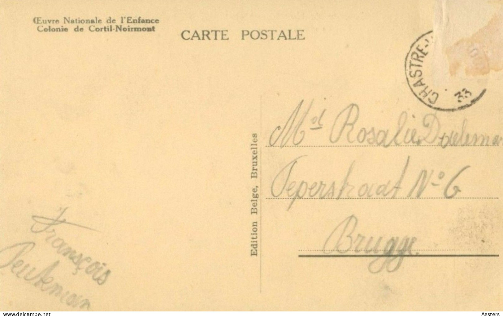 Waals-Brabant; Colonie de Cortil-Noirmont, 12 Cartes Postales différentes - 2 voyagé / 10 non voyagé. (24 scans)