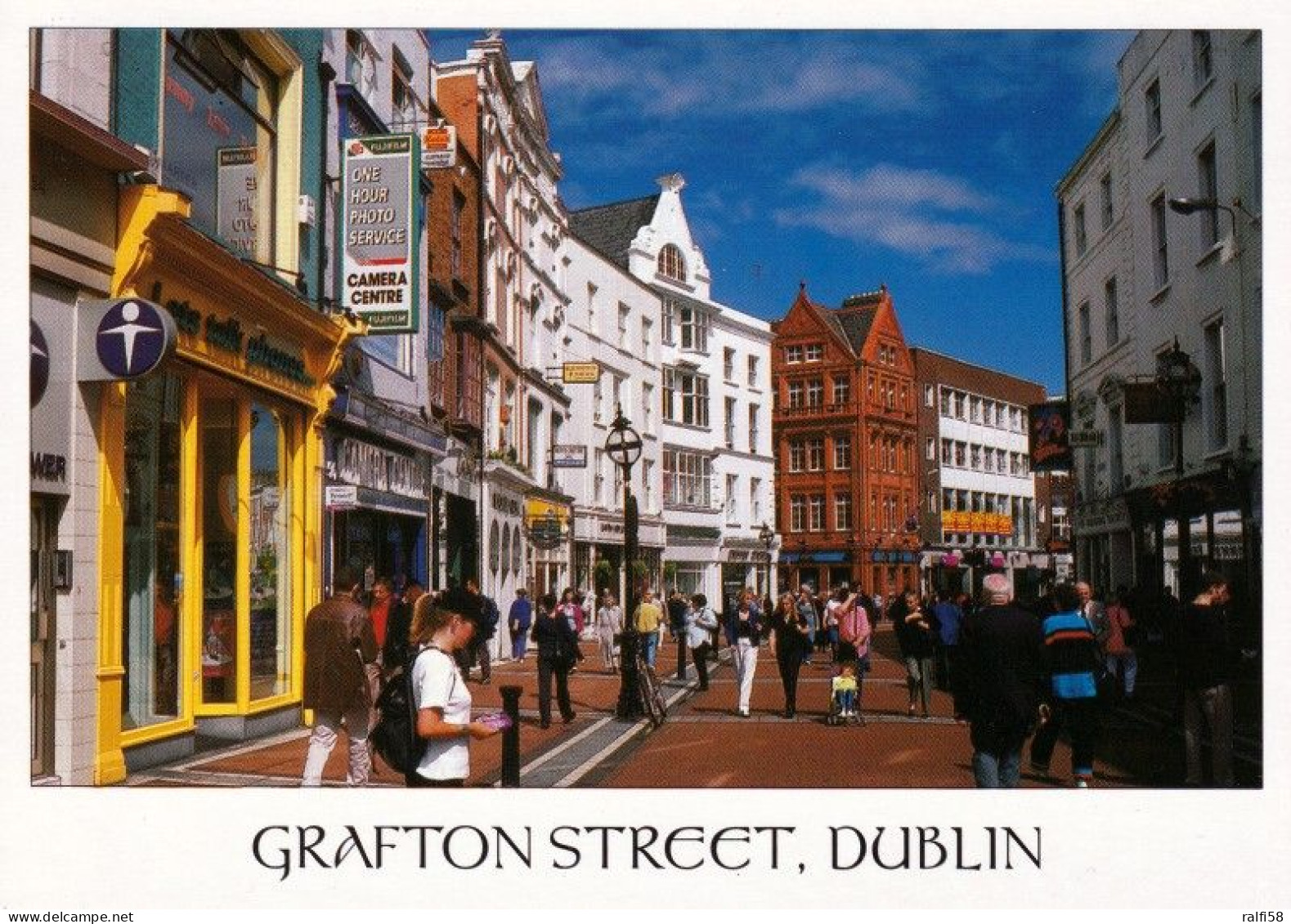 1 AK Irland * Die Grafton Street In Dublin - Heute Eine Fußgängerzone - Eine Der Teuersten Einkaufsstraßen Weltweit * - Dublin