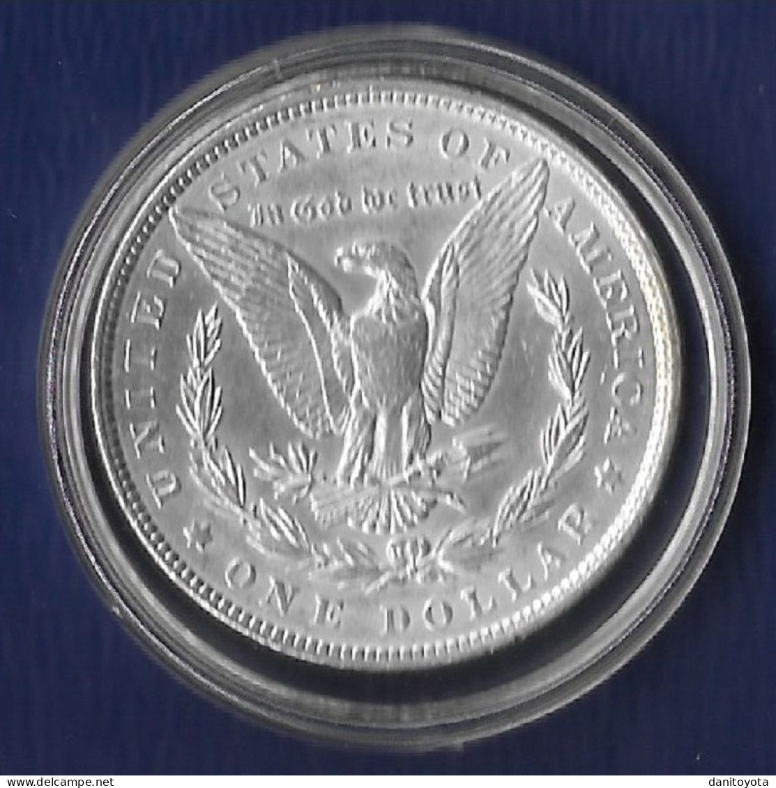 EE.UU AÑO 1889 1 DOLLAR PLATA " MORGAM" PESO 26,7 GR - 1878-1921: Morgan