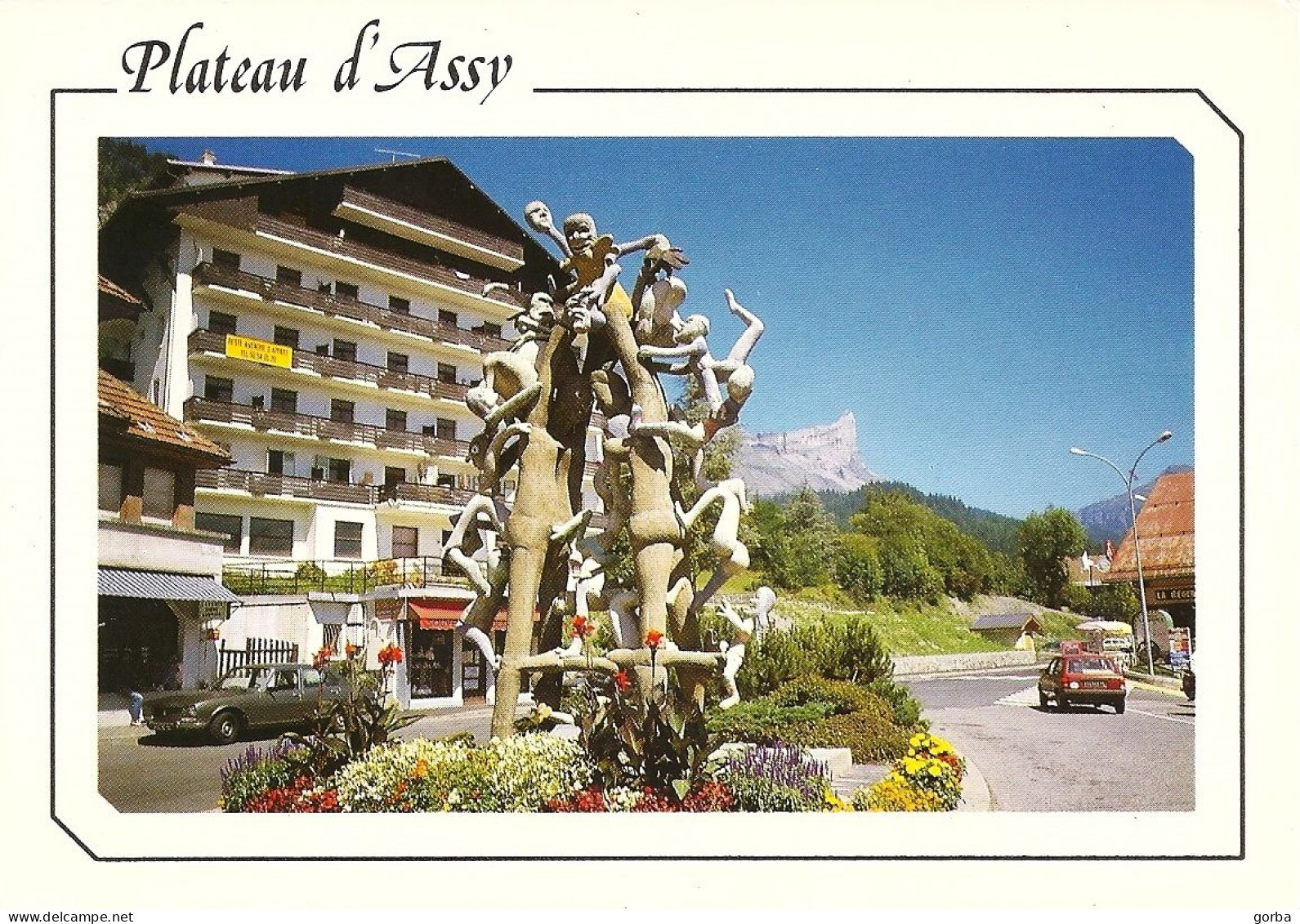 *CPM - 74 - PASSY - Plateau D'Assy  - Sculpture - Passy