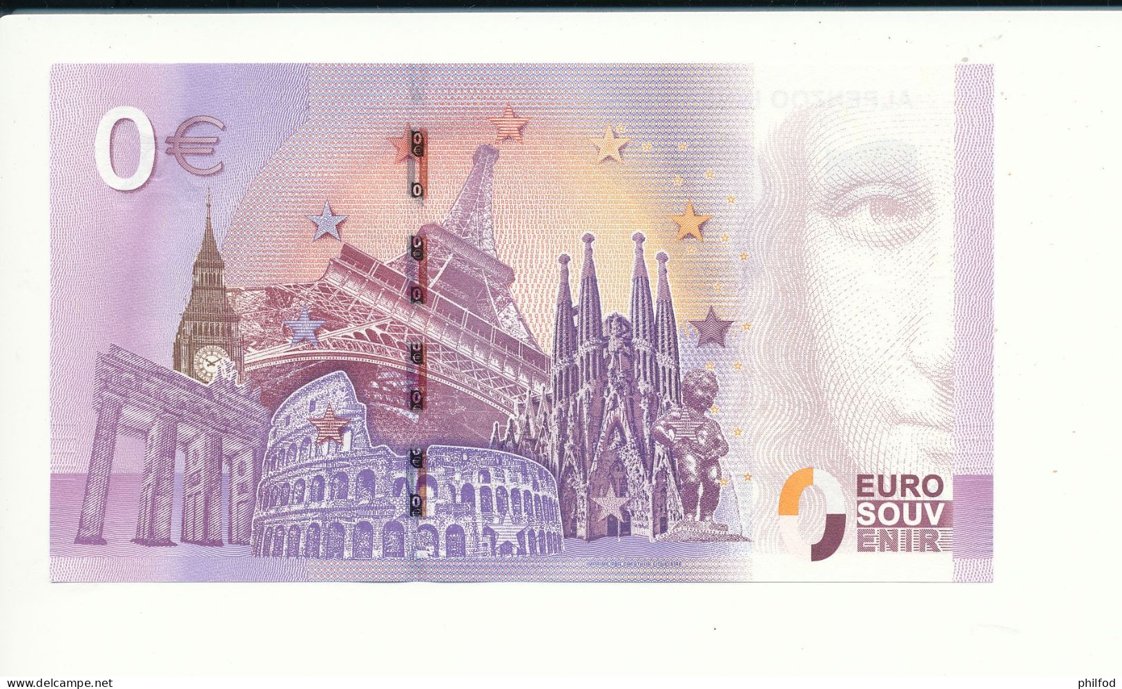Billet Souvenir - 0 Euro - NEKX - 2017-1 - ALPENZOO INNSBRUCK-TIROL - N° 3102 - Lots & Kiloware - Banknotes