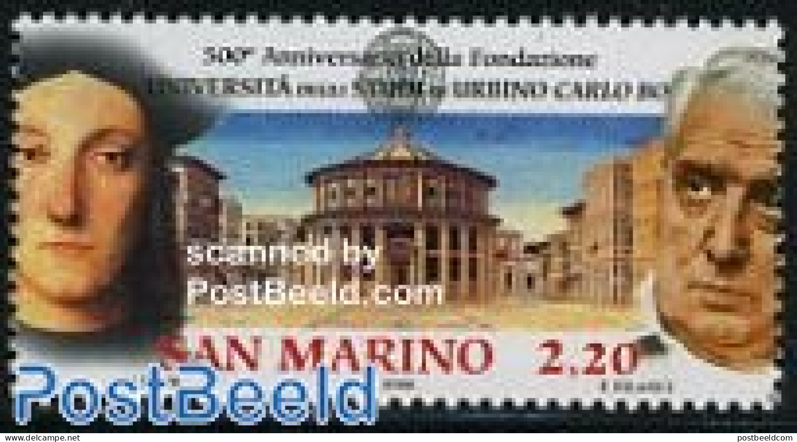 San Marino 2006 Urbino University 1v, Mint NH, Science - Education - Art - Architecture - Neufs