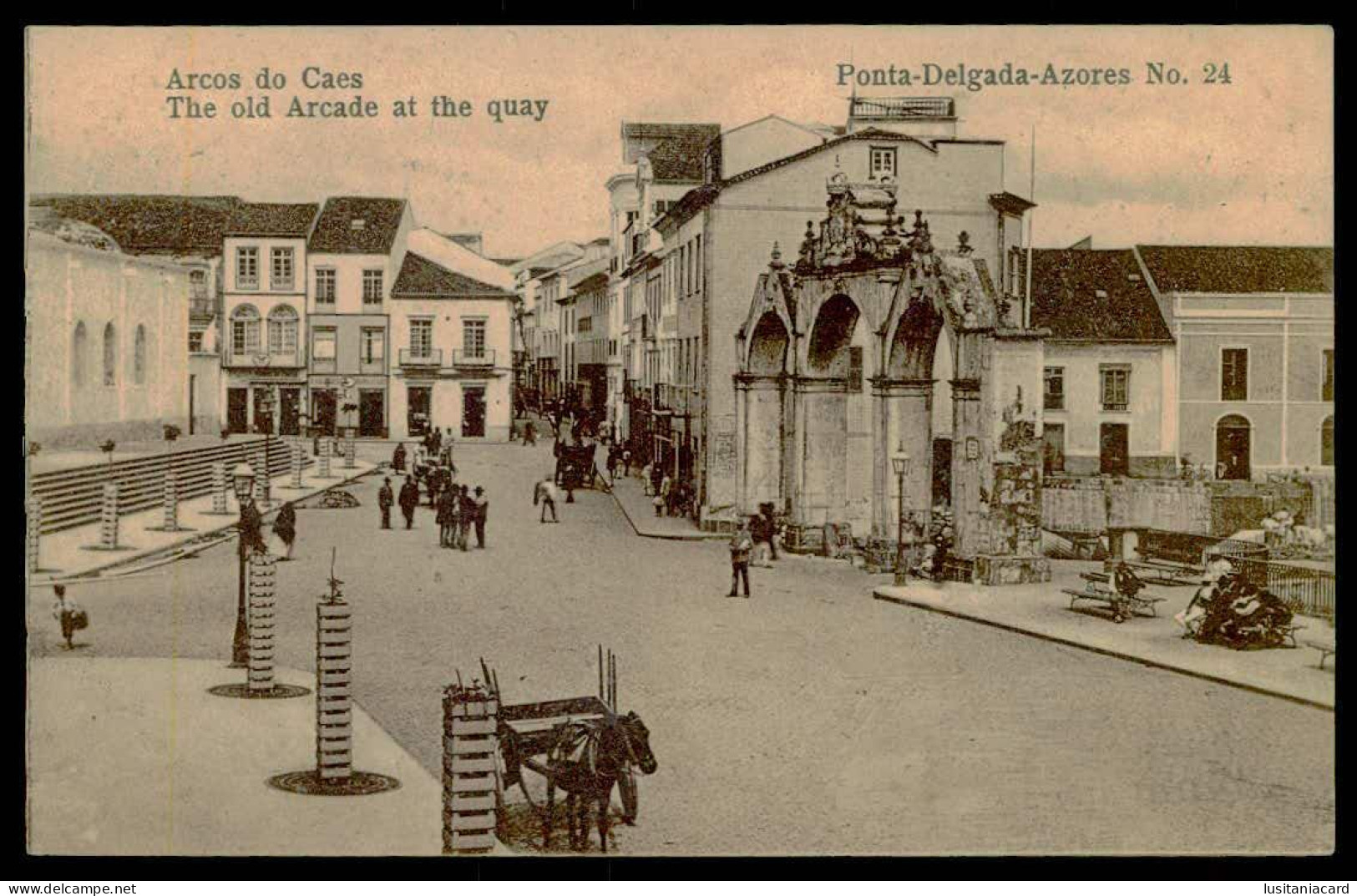 SÃO MIGUEL - PONTA DELGADA - Arcos Do Caes (Nº 24) Carte Postale - Açores