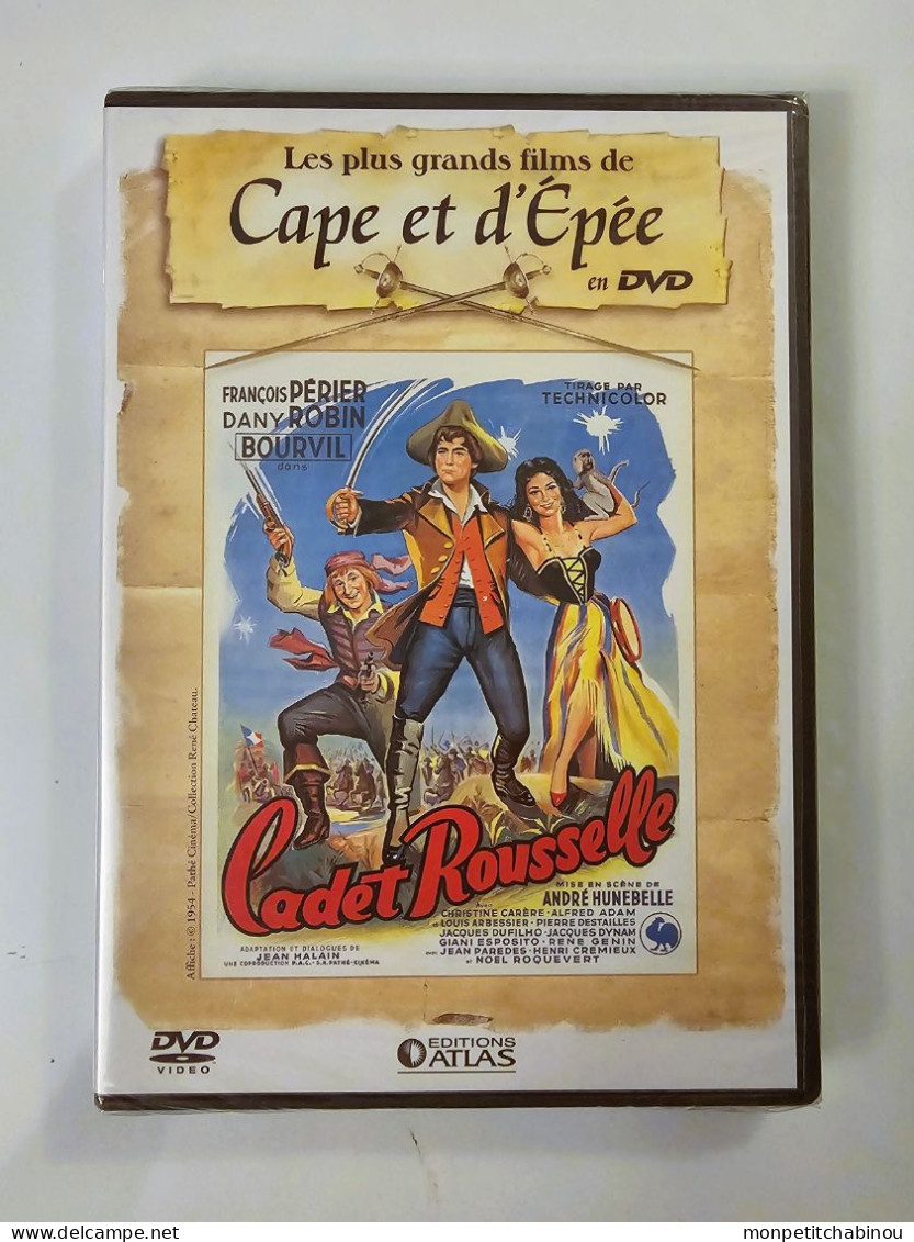 DVD CADET ROUSSELLE Avec François PÉRIER (NEUF) - Action, Adventure