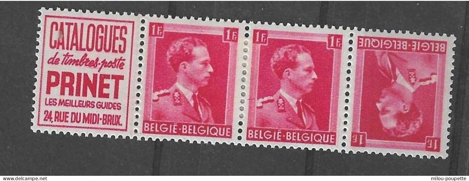 TIMBRE BELGIQUE  PUc 160 A  X  PUBLICITES - Andere & Zonder Classificatie