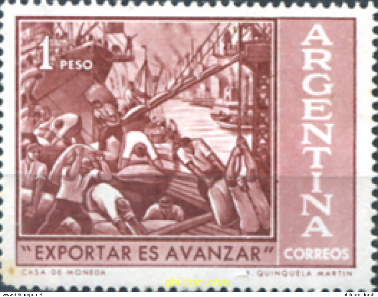 283228 MNH ARGENTINA 1961 EXPORTAR ES AVANZAR - Ongebruikt