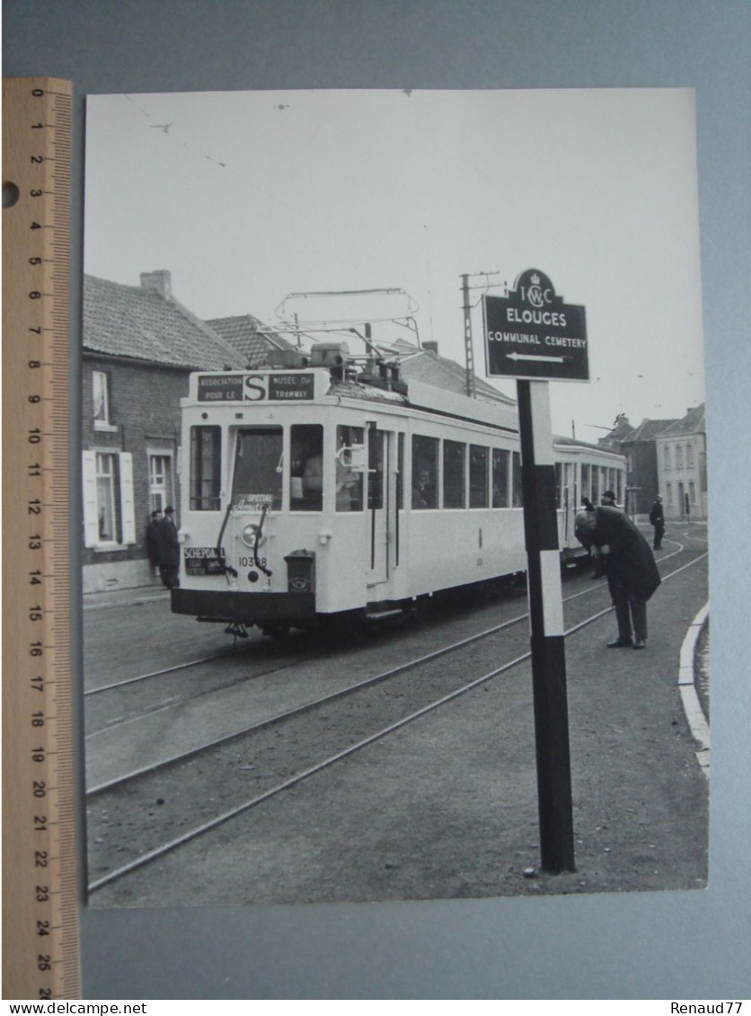 Grande Photo - ELOUGES - Tram - Tramway - Dour