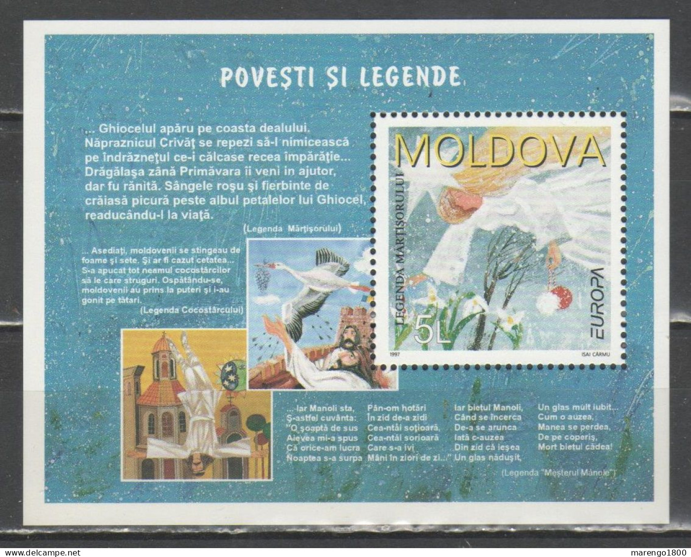 Moldavia 1997 - Europa Bf          (g9585) - 1997