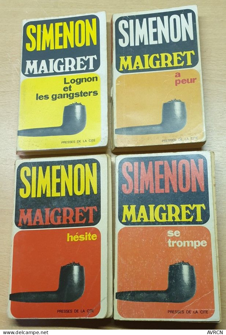 GEORGES SIMENON. LE COMMISSAIRE MAIGRET. 16 VOLUMES. - Simenon