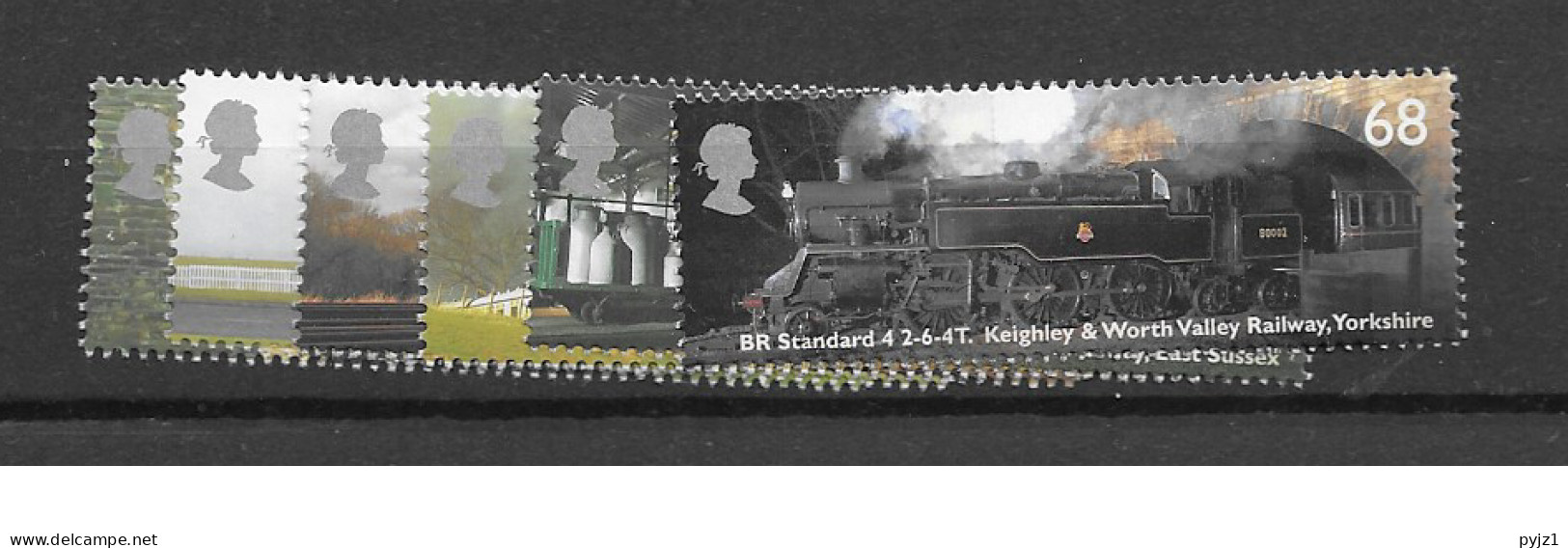 2004 MNH Great Britain Mi 2174-79 Postfris** - Unused Stamps