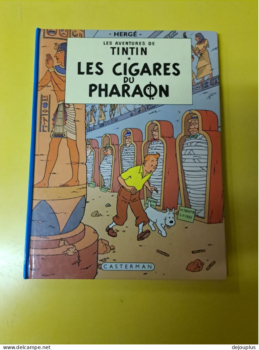 BD  LES  CIGARES  DU  PHARAON - Tintin