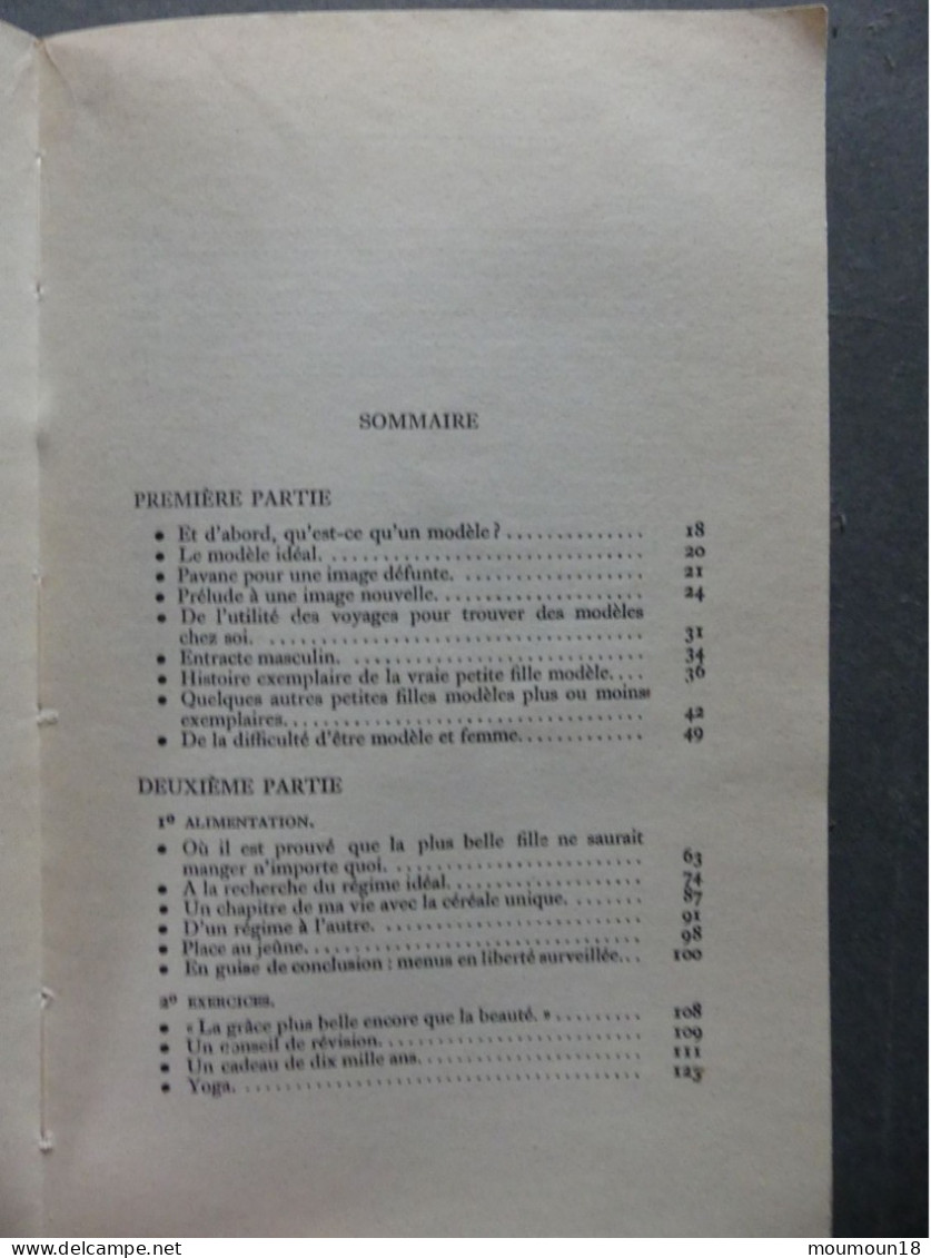 Comment devenir modèle ou comment être belle et le rester Catherine Harlé 1970