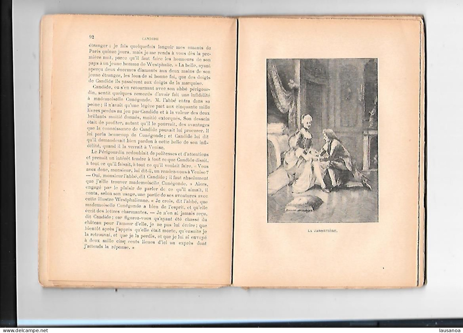 CANDIDE de VOLTAIRE -  années 1899 - Editions Charavays et Martin