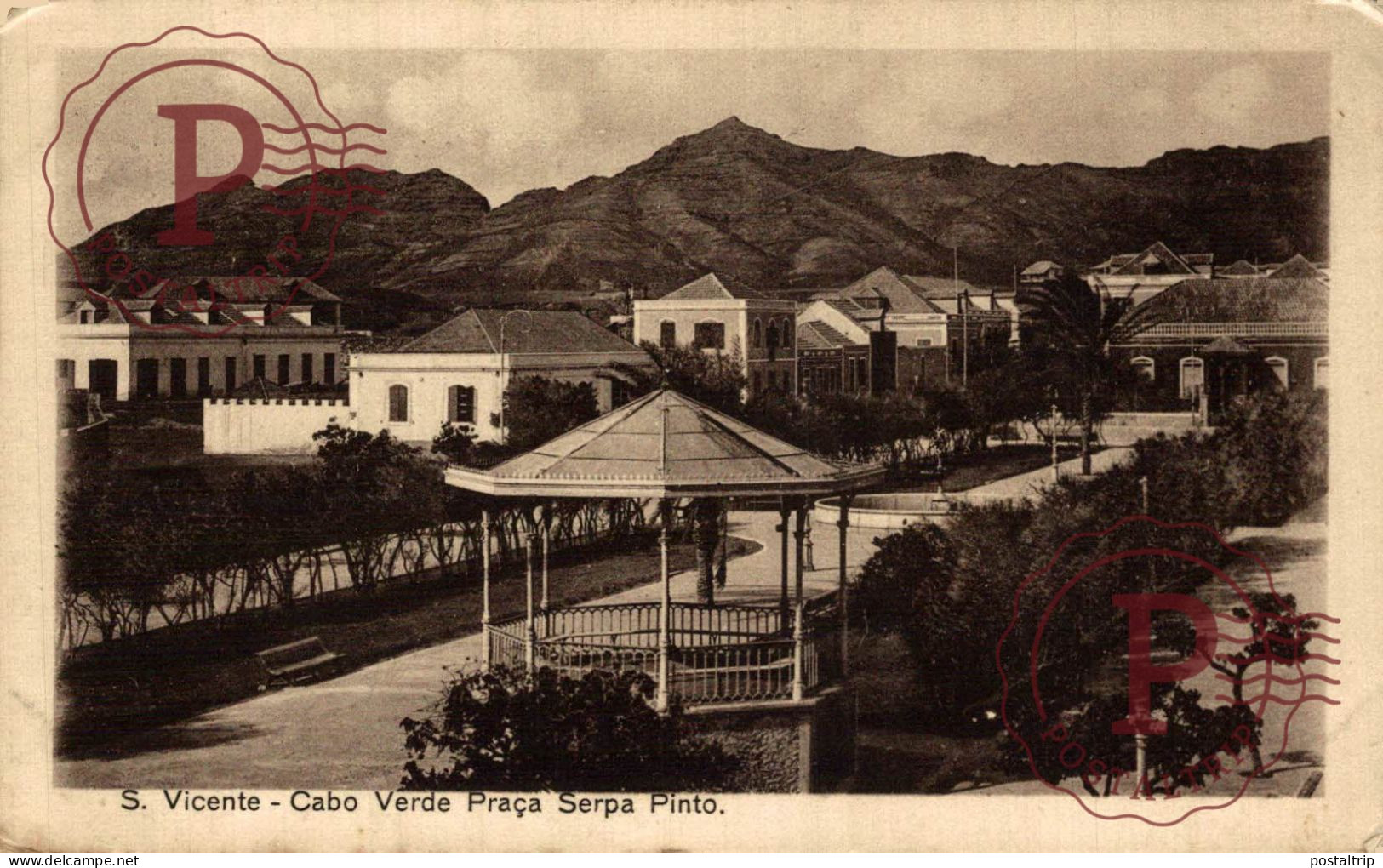 CABO VERDE.  SÃO VICENTE - PRAÇA SERPA PINTO - Cabo Verde