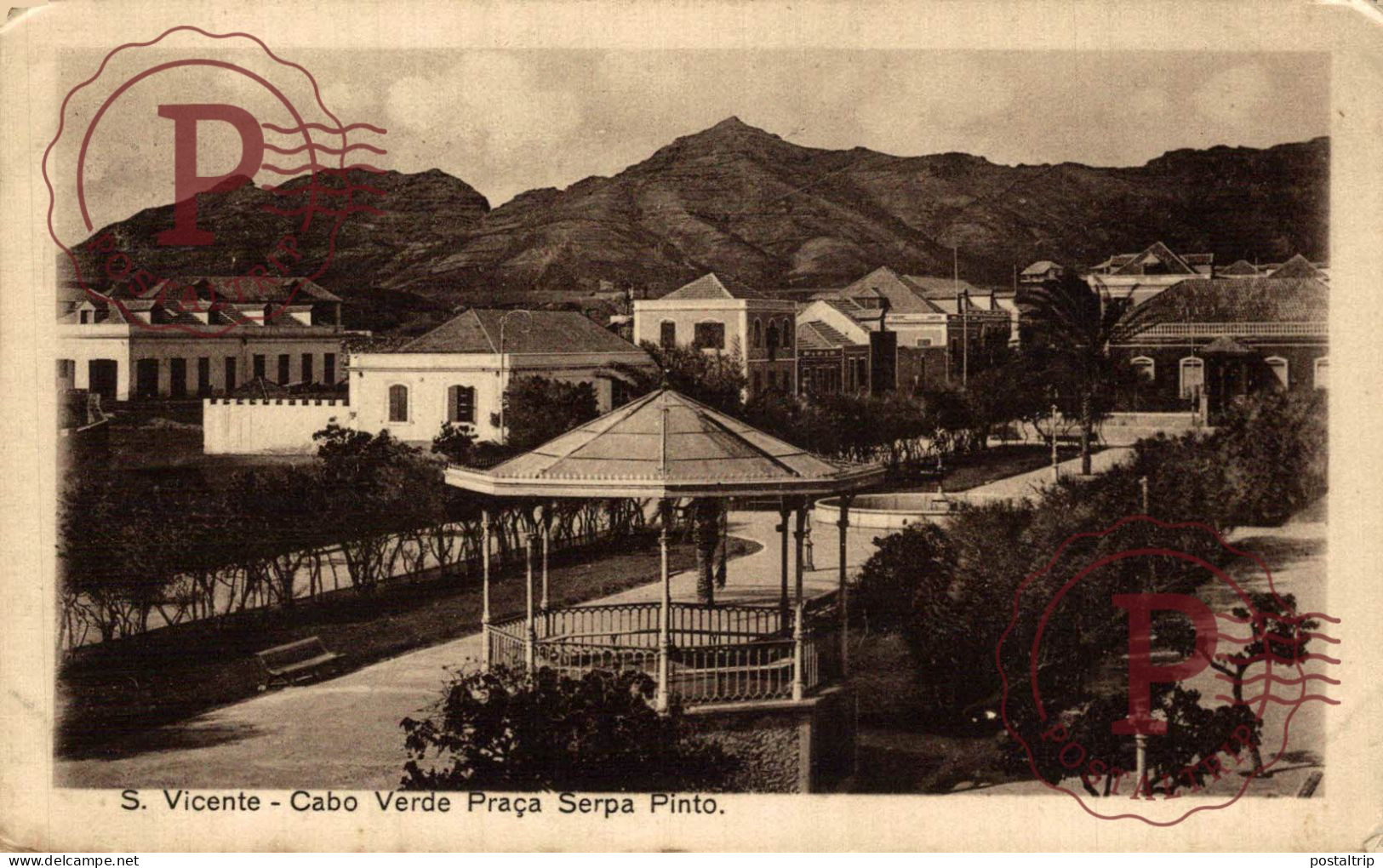 CABO VERDE.  SÃO VICENTE - PRAÇA SERPA PINTO - Cap Verde