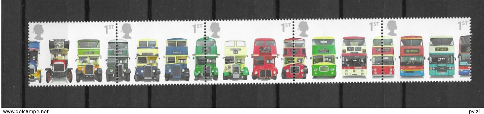 2001 MNH Great Britain Mi 1933-37  Postfris** - Unused Stamps