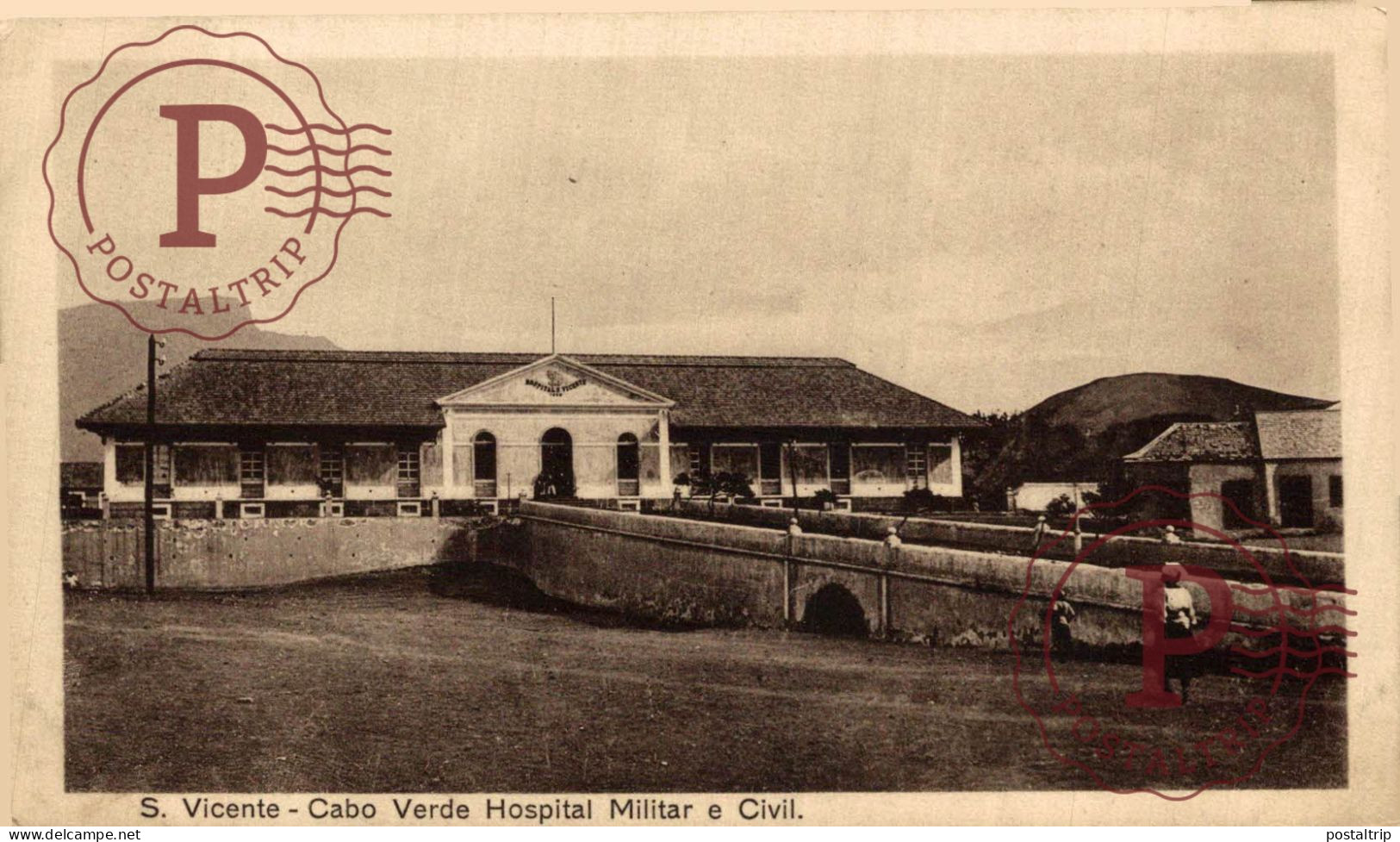 CABO VERDE.  S. Vicente HOSPITAL MILITAR E CIVIL - Cap Vert