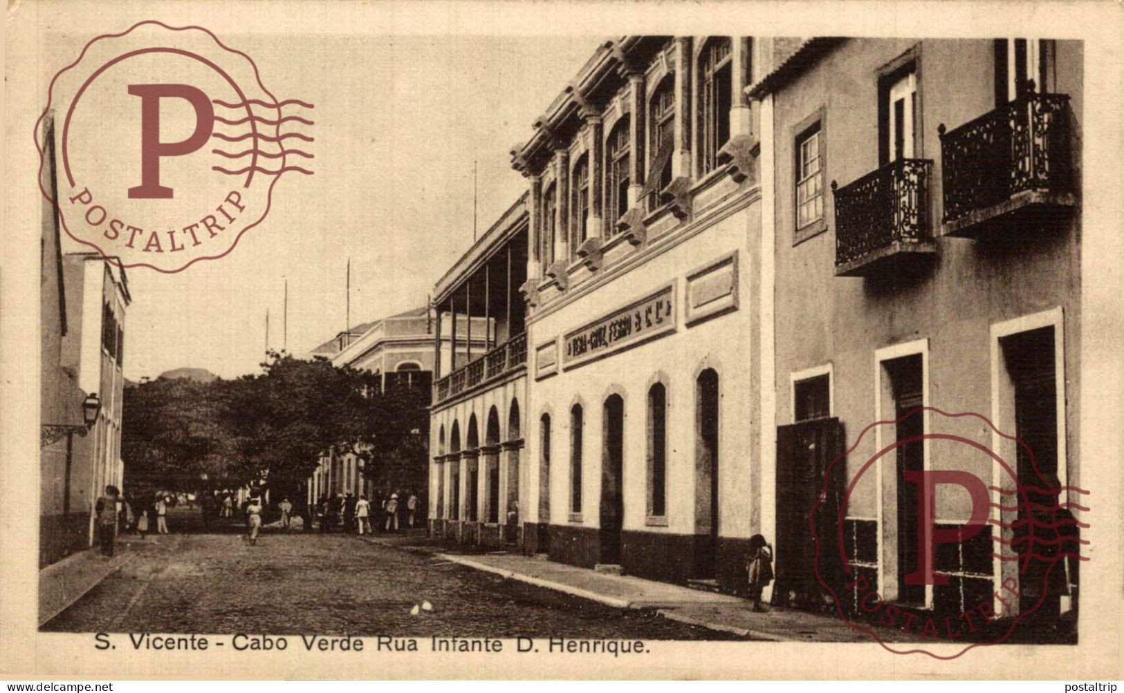 CABO VERDE.  S. Vicente Rua Do Infante D. Henrique - Capo Verde