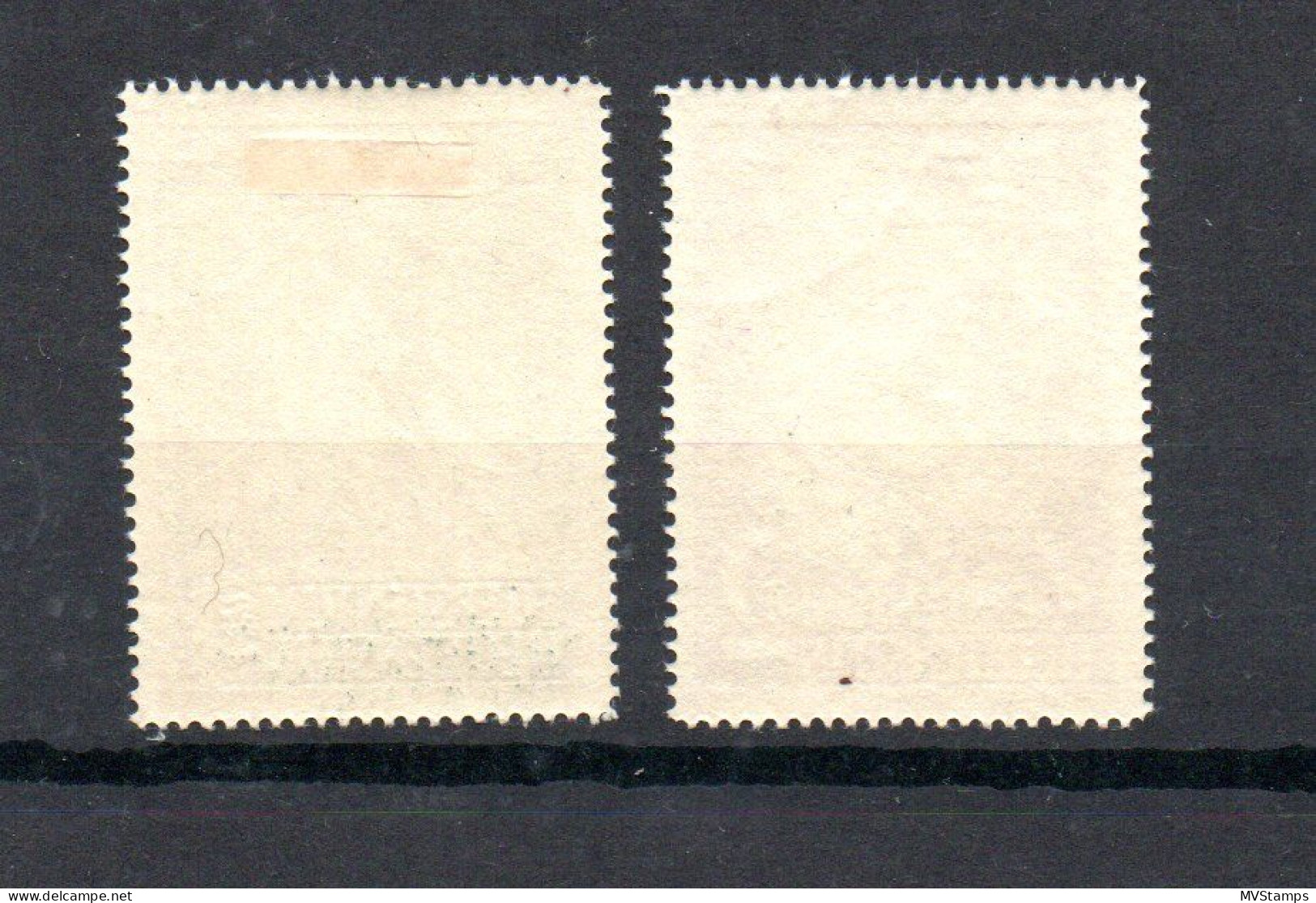 Liechtenstein 1955 Set Royal Pair Stamps (Michel 332/33) Nice Used - Usati